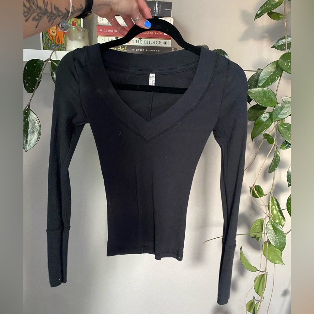 Free people basic long sleeve